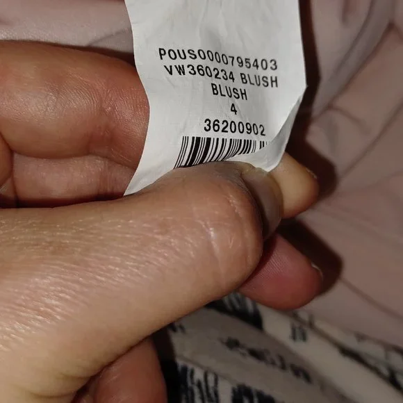 White by Vera Wang Light Pink Dress - Picture 5 of 6